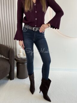 SPODNIE MILVIO CIEMNY JEANS