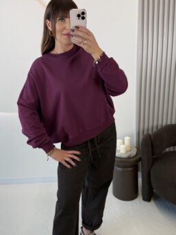 BLUZA NORA ŚLIWKA