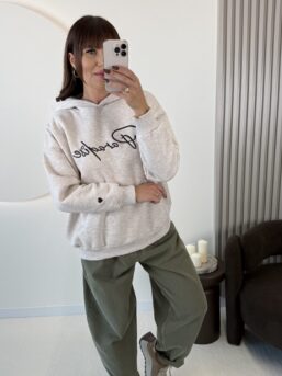 BLUZA BAWEŁNIANA „PARADISE BEŻ”