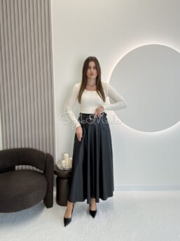 SPÓDNICA CARLA CZARNA