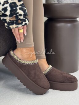 BUTY ŚNIEGOWCE FIONA CZEKOLADA