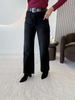 SPODNIE JEANS LIVIA CZARNE