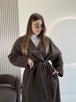 PŁASZCZ SOPHIA CZEKOLADA